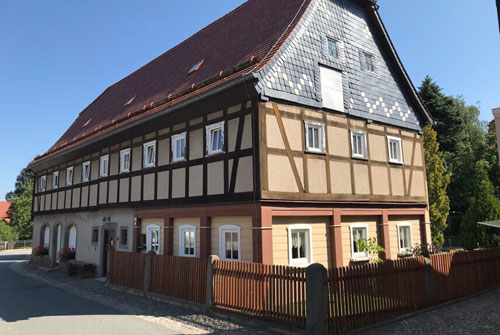 Aussenansicht unserer Ferienwohnung